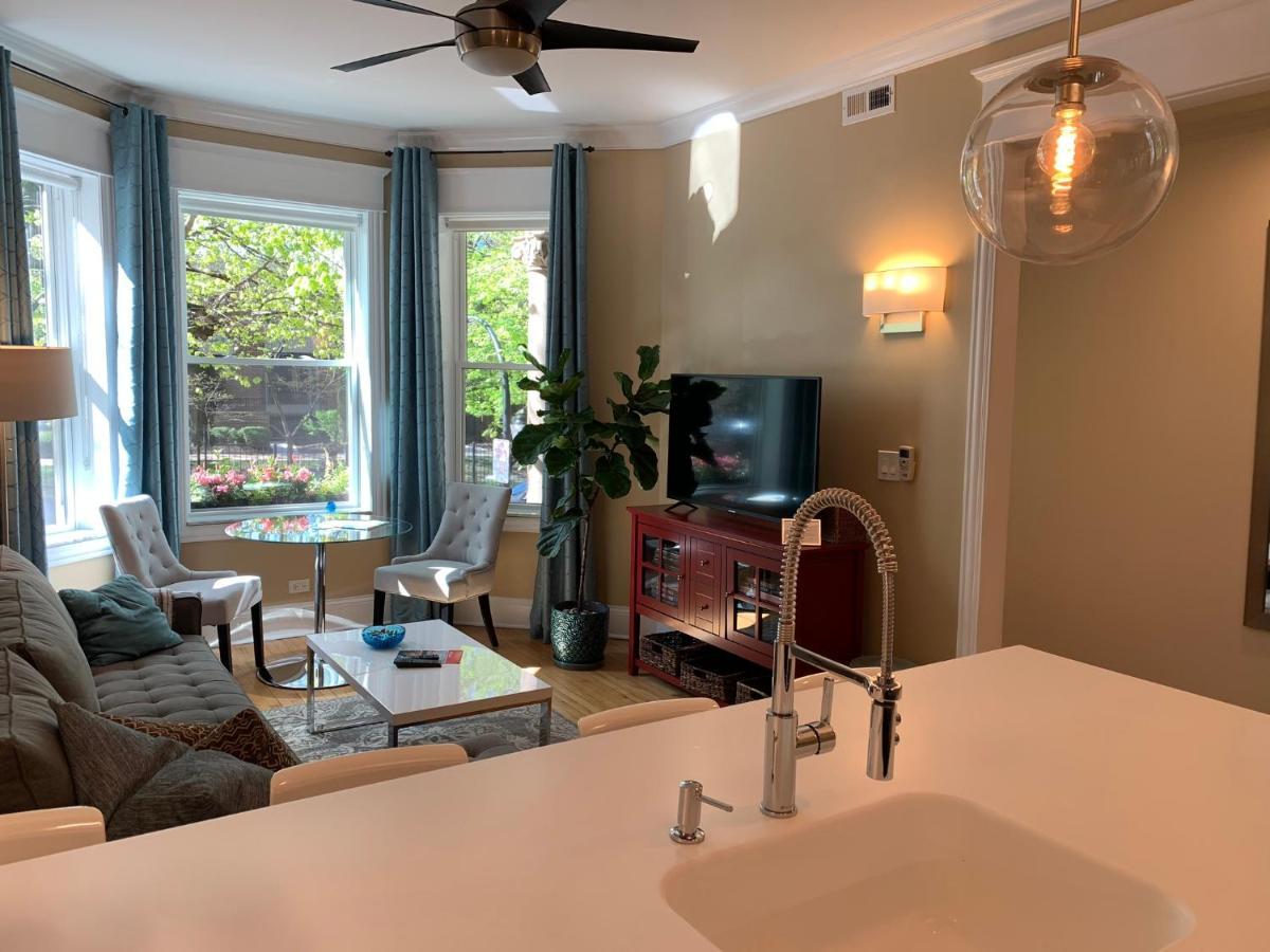 1F Cozy Home In Little Italy Near Downtown West Loop United Center Chicago Exterior photo